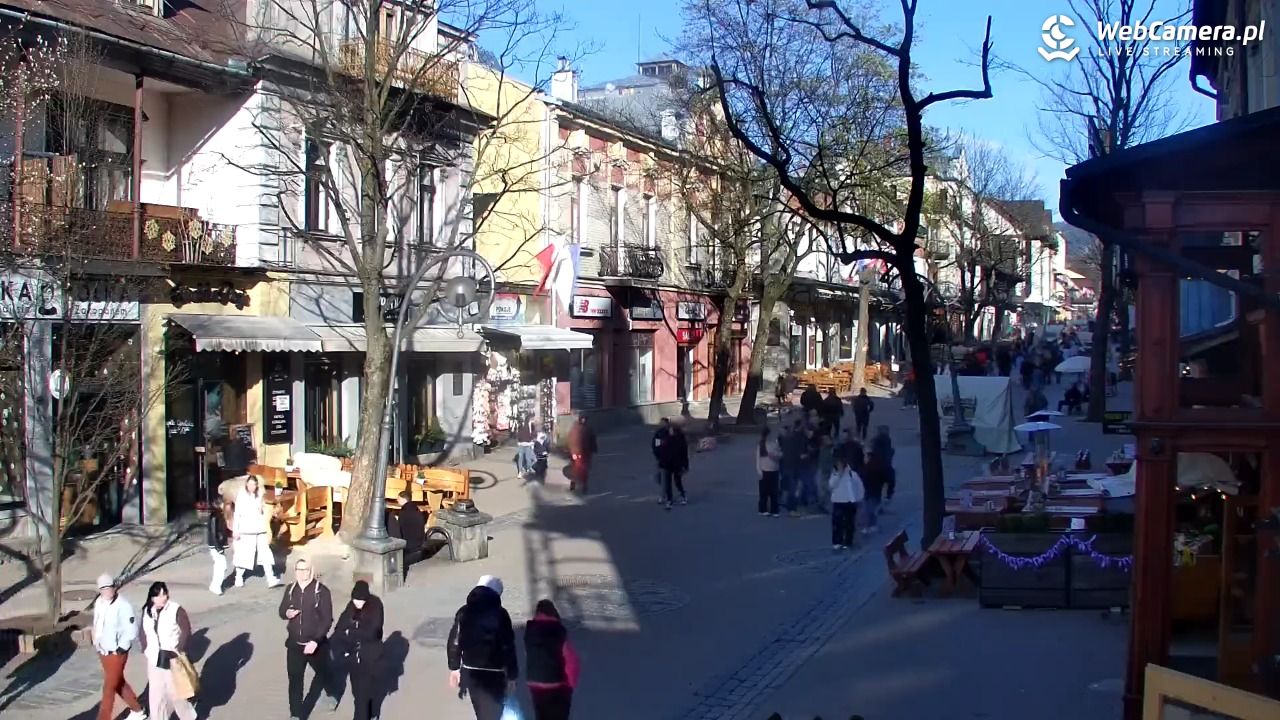 Zakopane - widok na deptak Krupówki NOWOŚĆ - 30 kwiecień 2026, 17:54