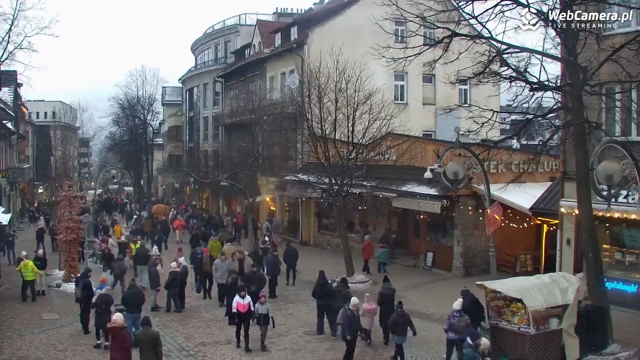 Zakopane - widok na deptak Krupówki NOWOŚĆ - 31 styczeń 2026, 15:09