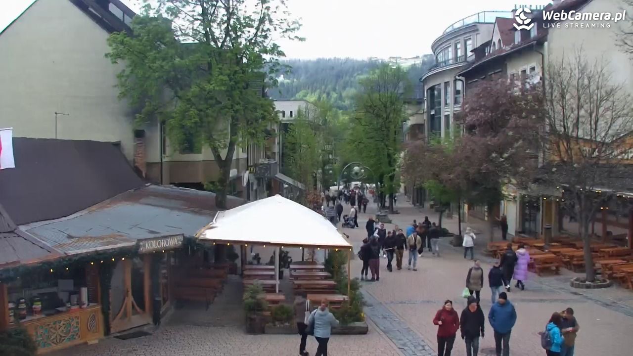 Zakopane - widok na deptak Krupówki NOWOŚĆ - 15 maj 2025, 14:58