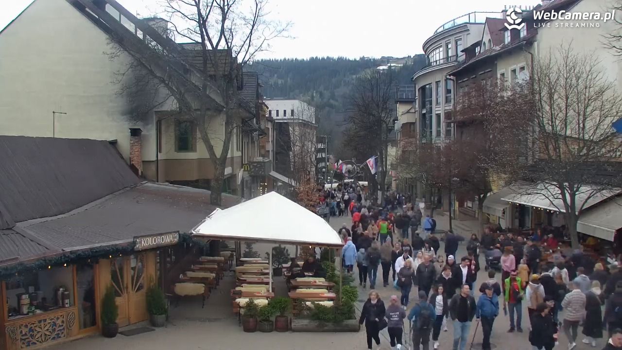Zakopane - widok na deptak Krupówki NOWOŚĆ - 01 maj 2026, 13:45