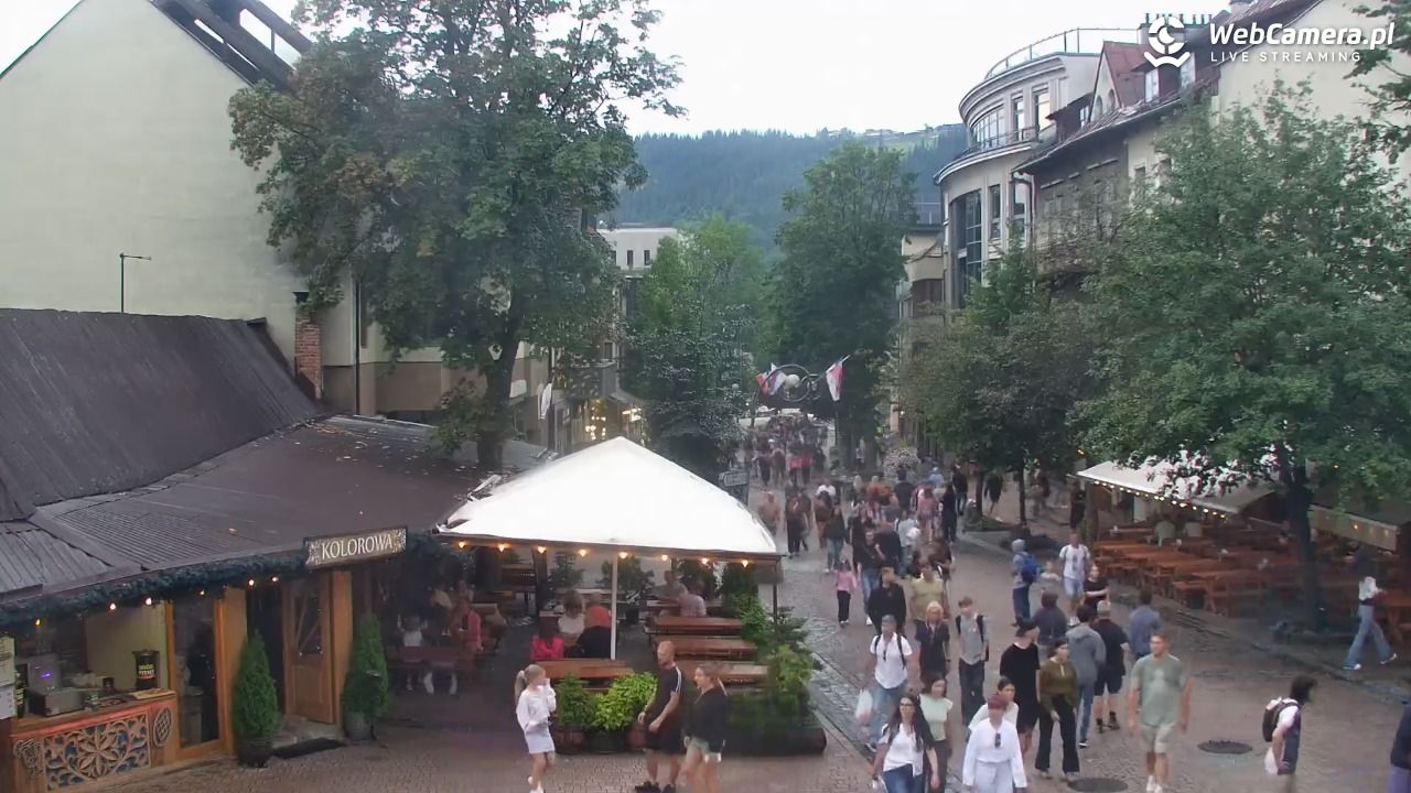 Zakopane - widok na deptak Krupówki NOWOŚĆ - 17 sierpień 2026, 18:23