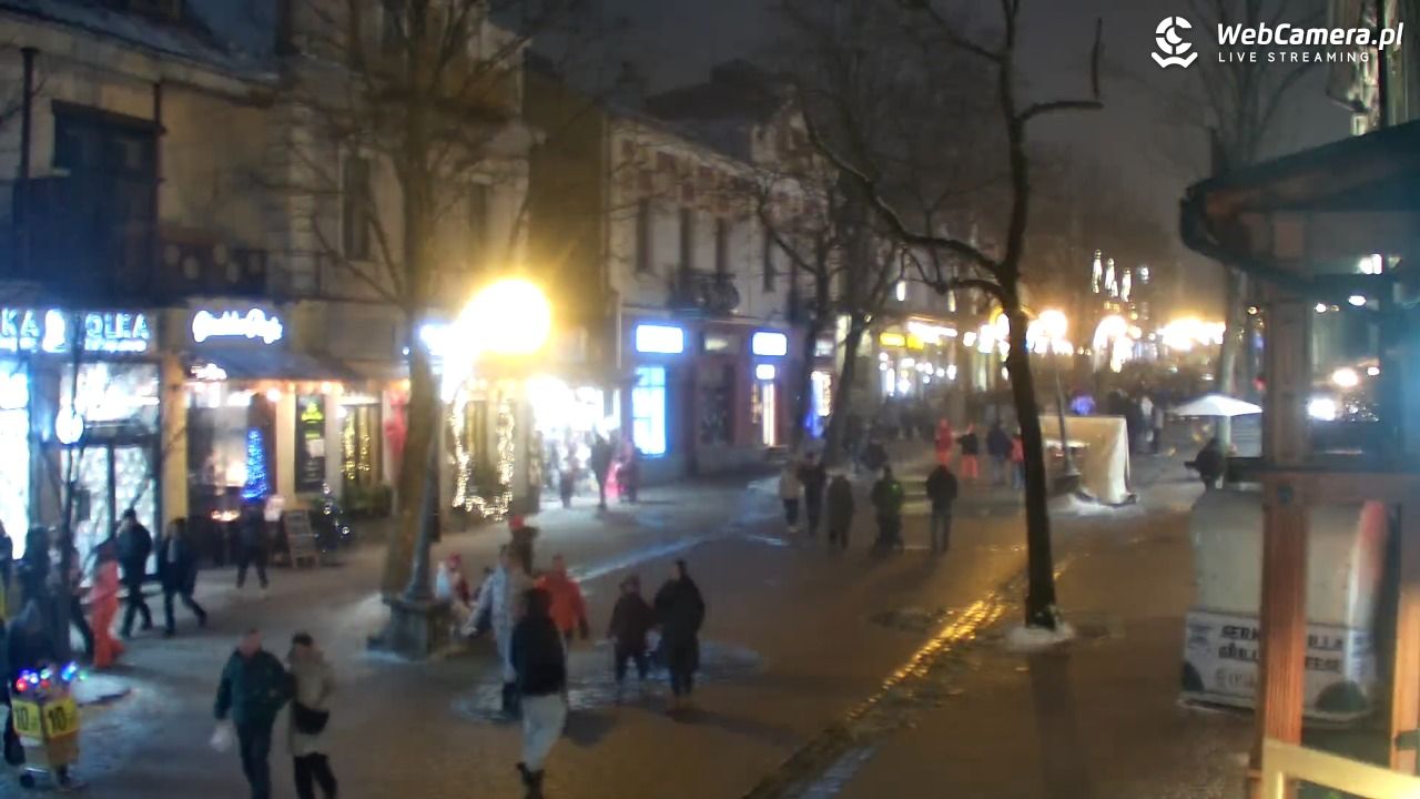 Zakopane - widok na deptak Krupówki NOWOŚĆ - 30 styczeń 2026, 20:32