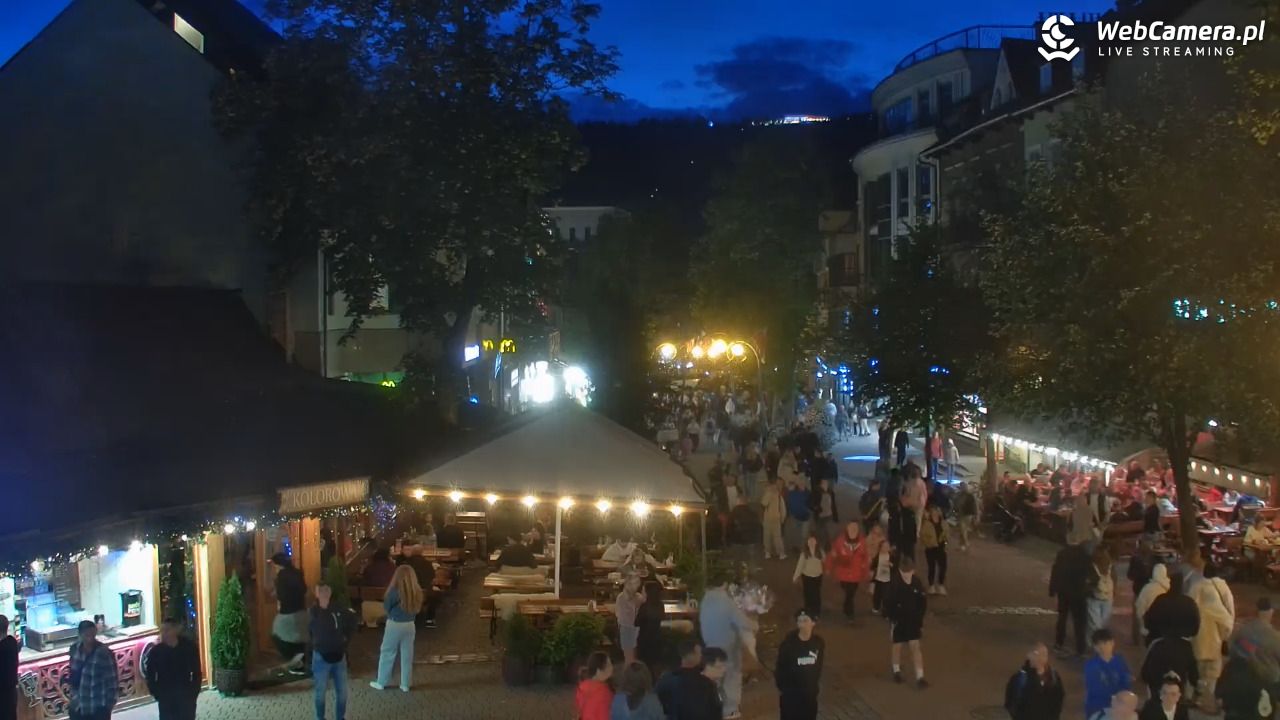 Zakopane - widok na deptak Krupówki NOWOŚĆ - 18 sierpień 2026, 20:37