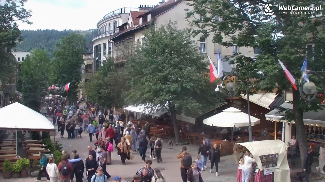 Zakopane - widok na deptak Krupówki NOWOŚĆ - 18 sierpień 2026, 14:28