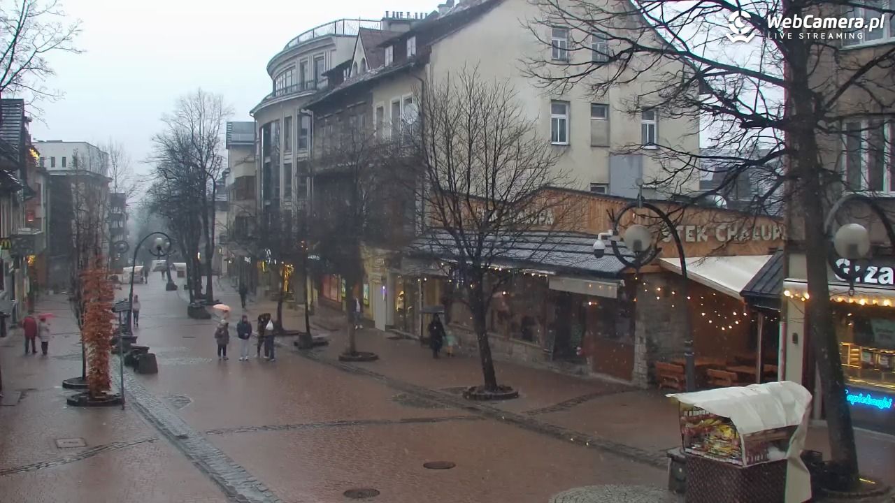 Zakopane - widok na deptak Krupówki NOWOŚĆ - 17 marzec 2026, 16:59