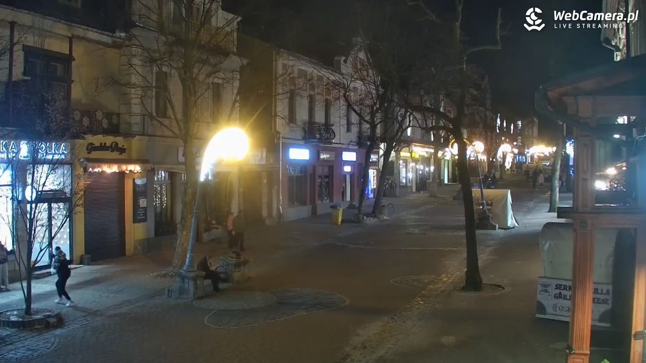 Zakopane - widok na deptak Krupówki NOWOŚĆ - 15 grudzień 2025, 21:29