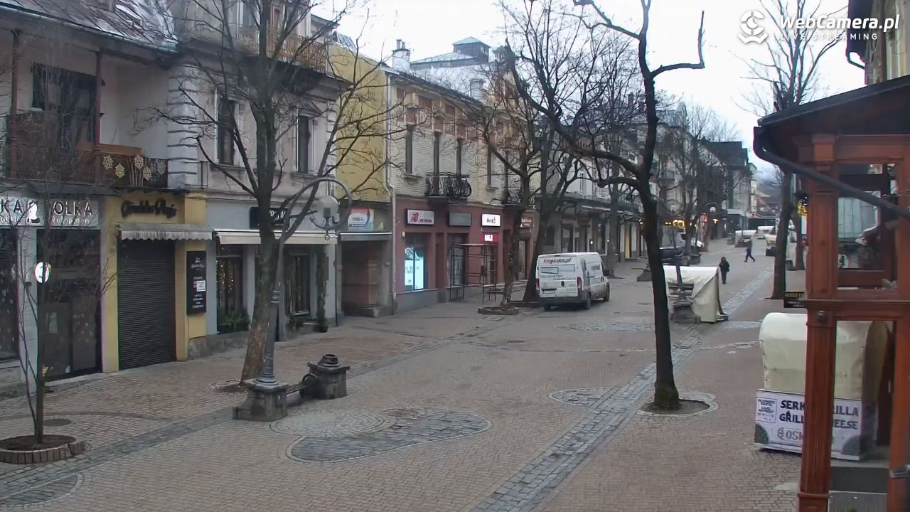 Zakopane - widok na deptak Krupówki NOWOŚĆ - 17 marzec 2026, 07:03