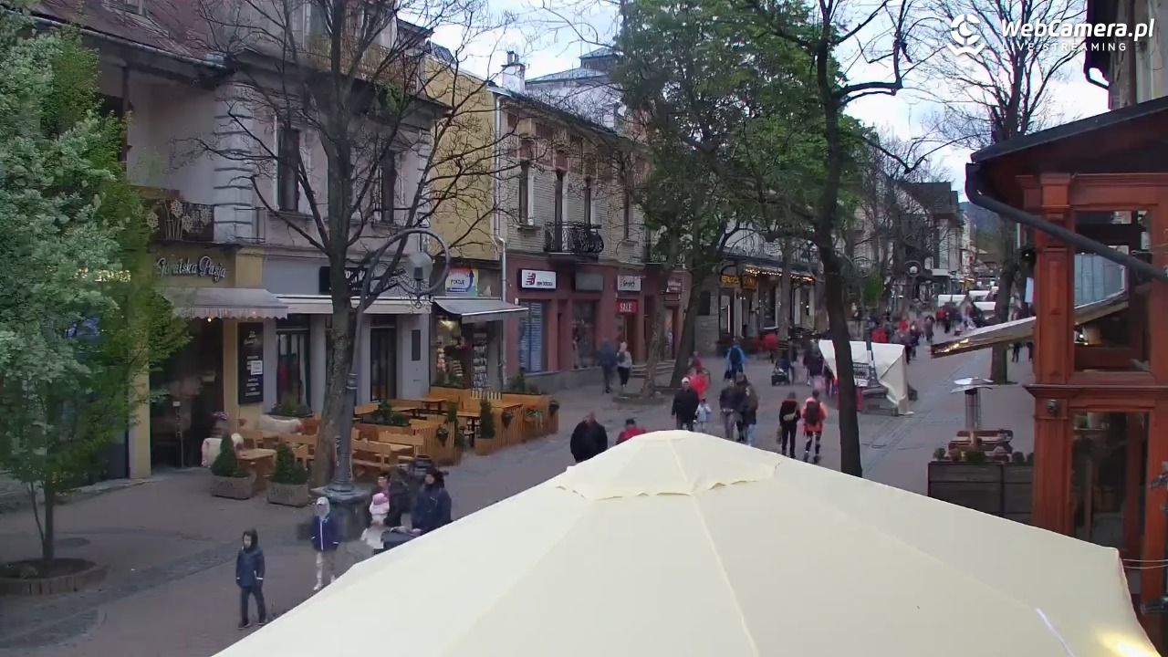 Zakopane - widok na deptak Krupówki NOWOŚĆ - 13 maj 2025, 18:10