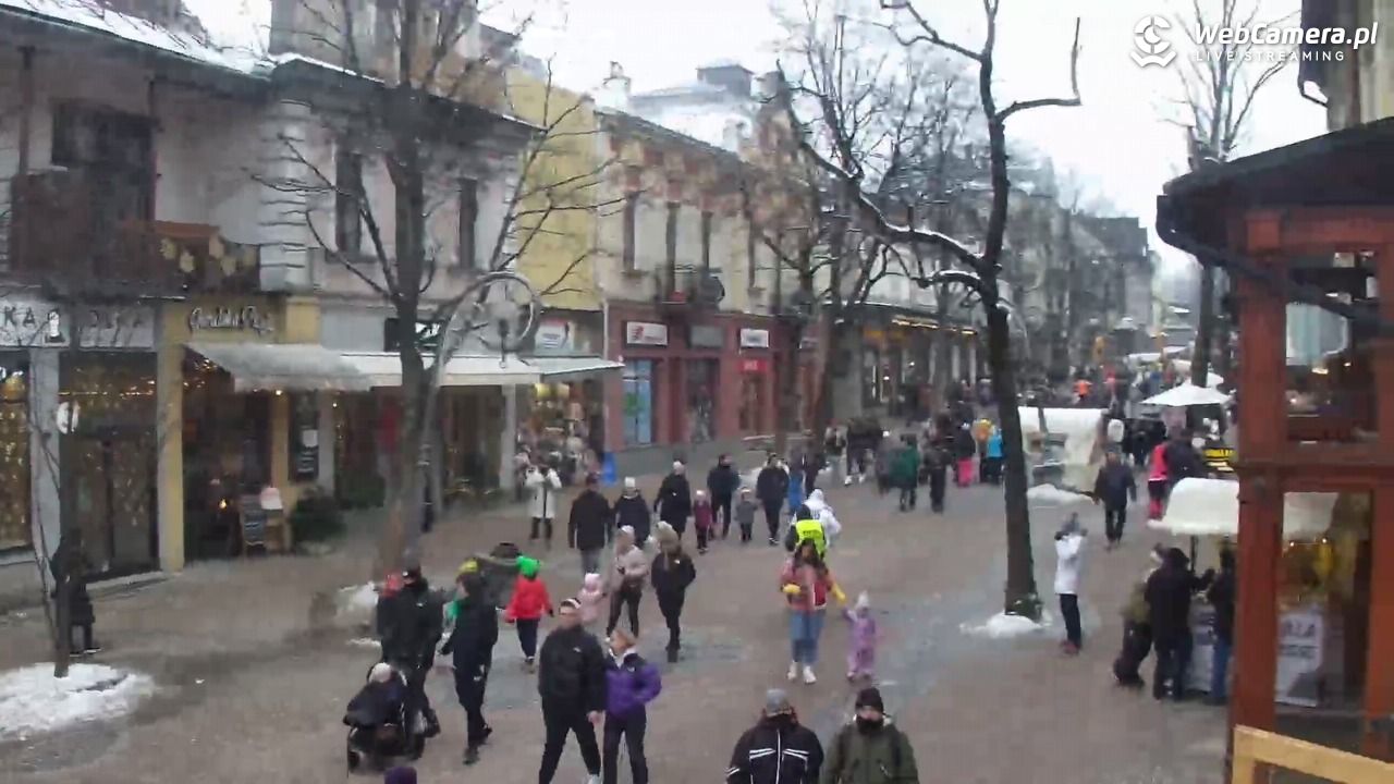 Zakopane - widok na deptak Krupówki NOWOŚĆ - 31 styczeń 2026, 14:20