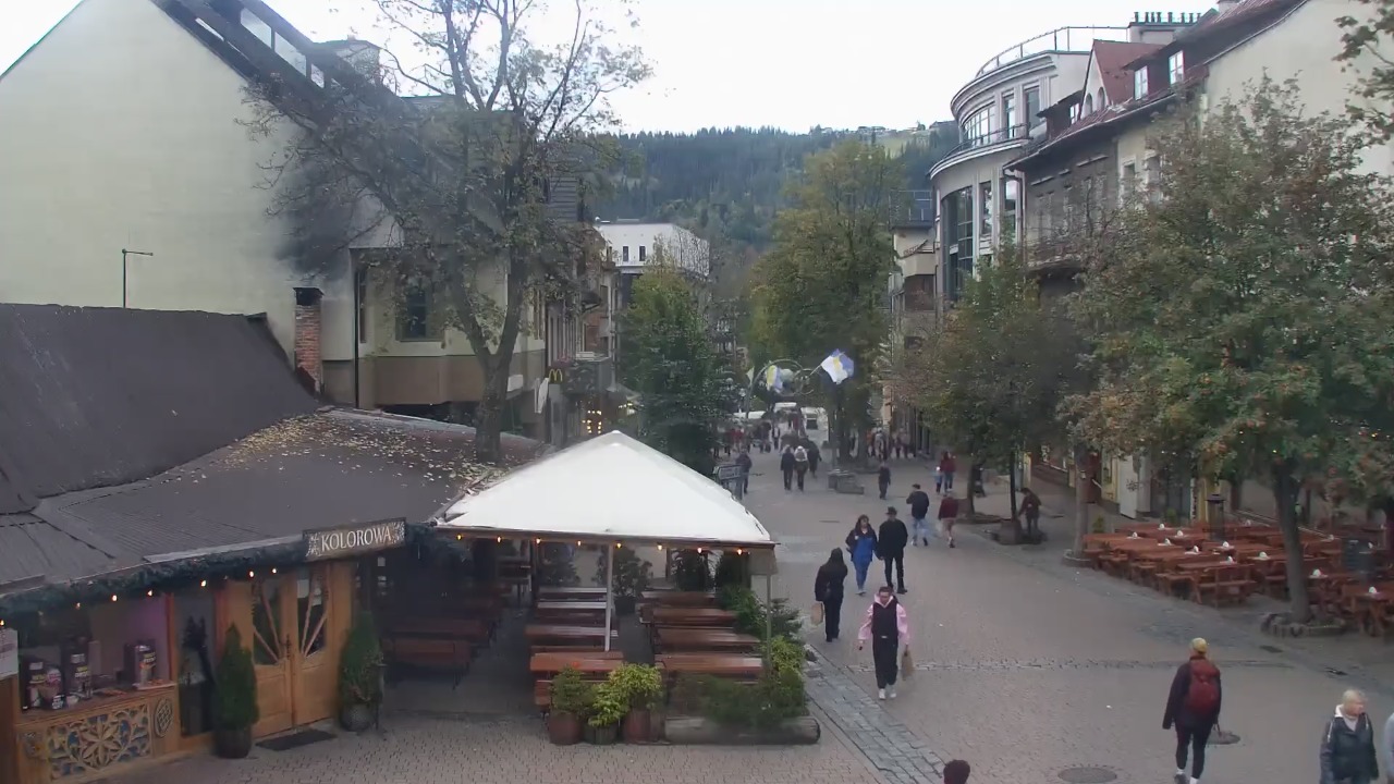 Zakopane - widok na deptak Krupówki NOWOŚĆ - 12 październik 2026, 12:48