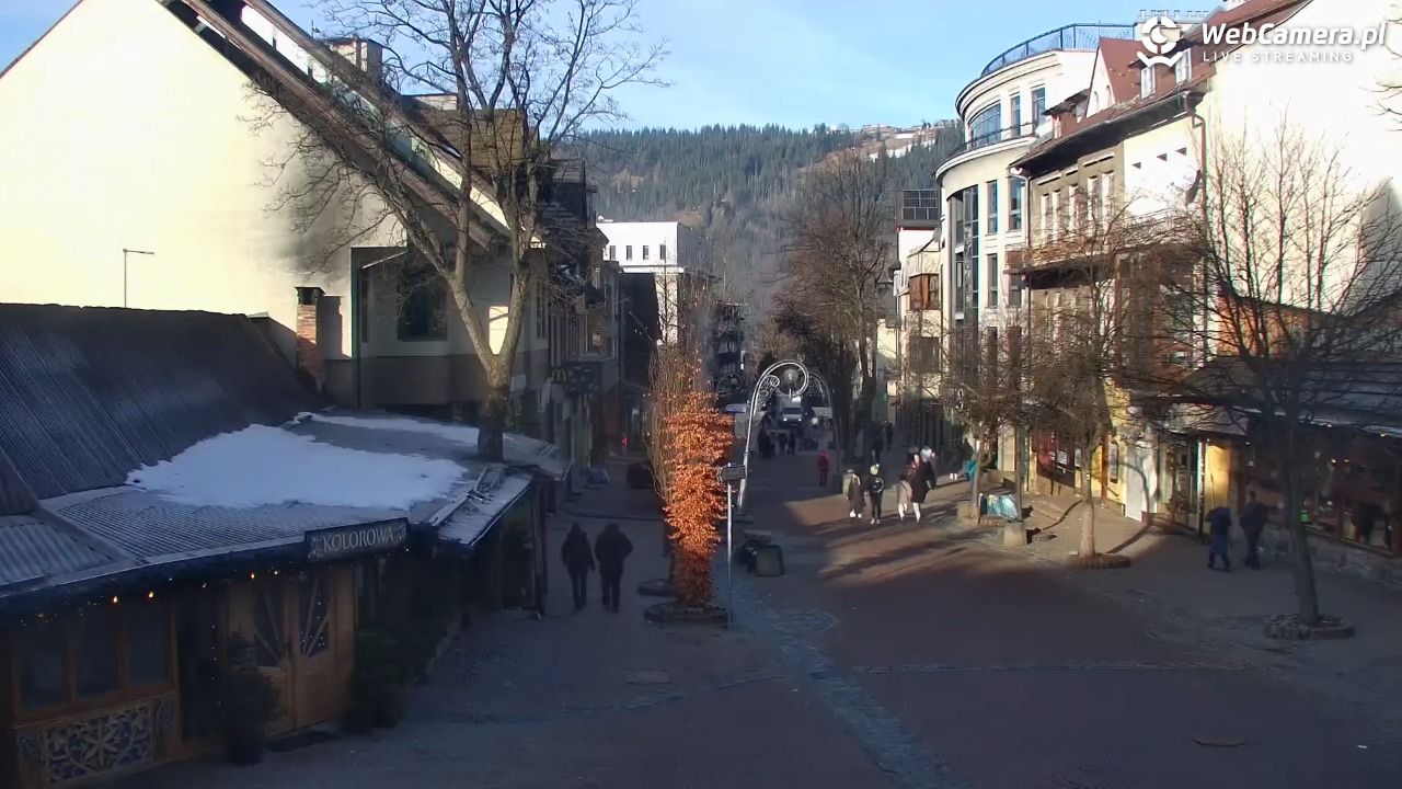 Zakopane - widok na deptak Krupówki NOWOŚĆ - 15 grudzień 2025, 09:49