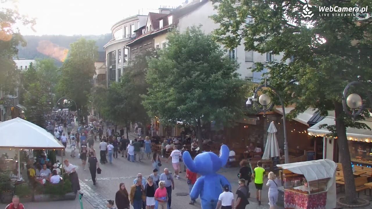 Zakopane - widok na deptak Krupówki NOWOŚĆ - 13 lipiec 2025, 19:07