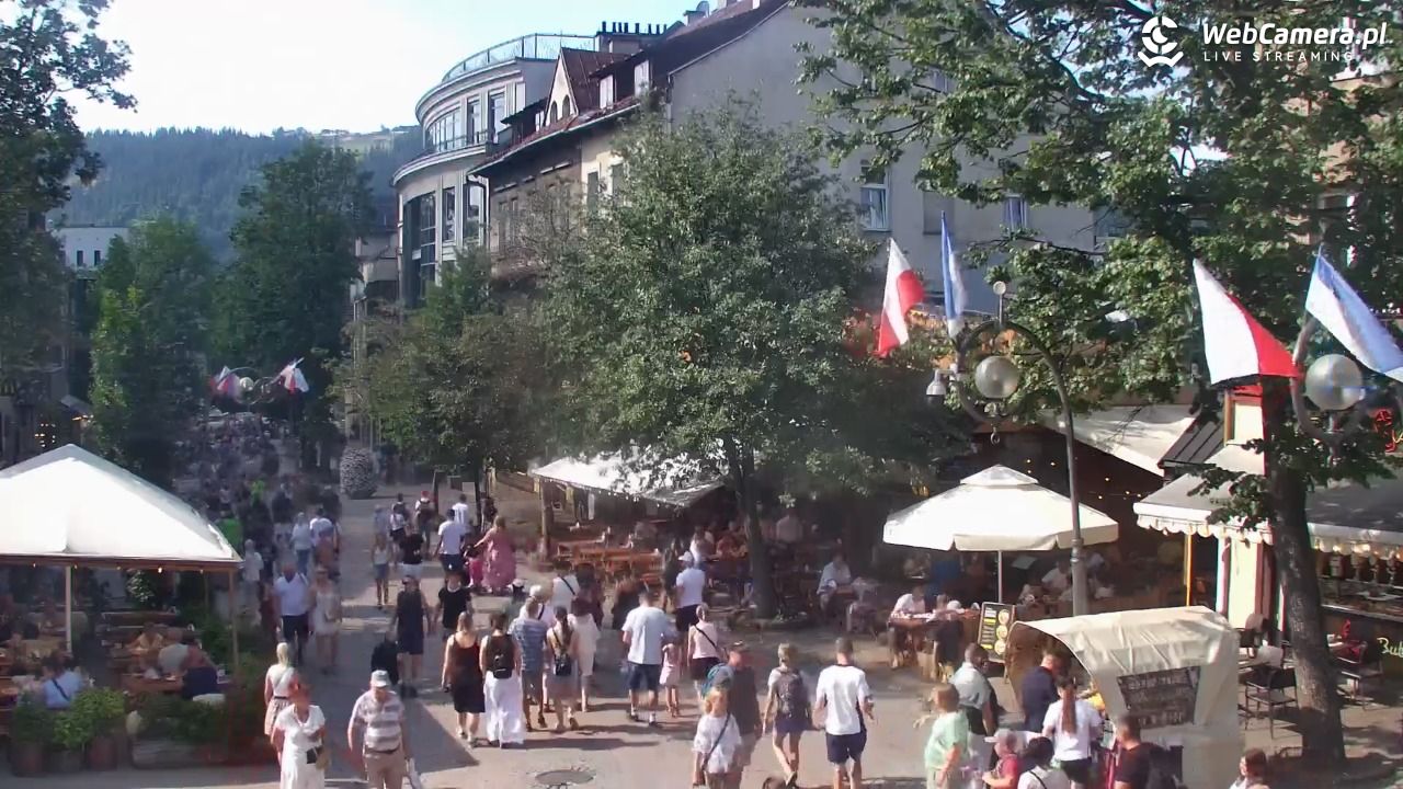 Zakopane - widok na deptak Krupówki NOWOŚĆ - 16 sierpień 2026, 15:35
