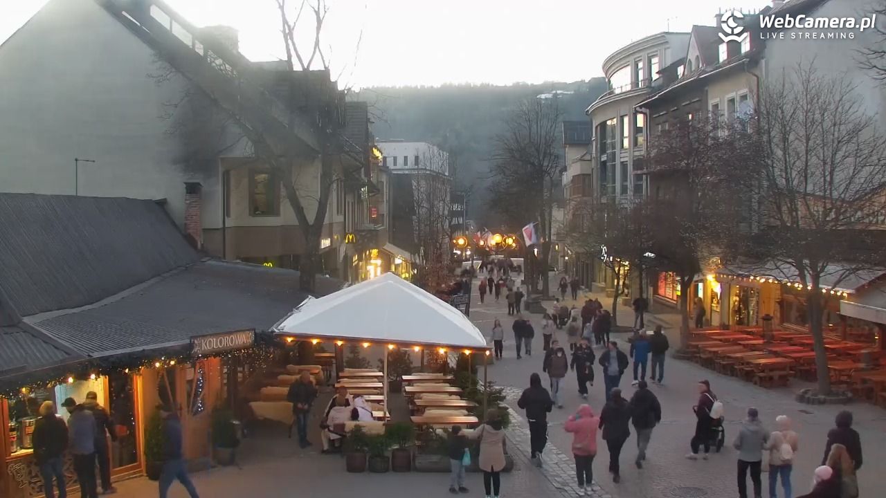 Zakopane - widok na deptak Krupówki NOWOŚĆ - 30 kwiecień 2026, 19:57