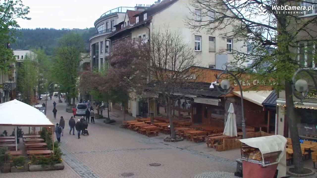 Zakopane - widok na deptak Krupówki NOWOŚĆ - 16 maj 2025, 09:59