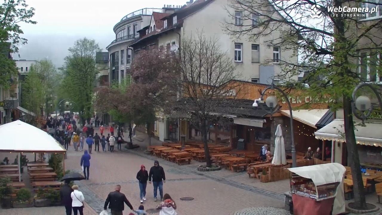 Zakopane - widok na deptak Krupówki NOWOŚĆ - 15 maj 2025, 13:33
