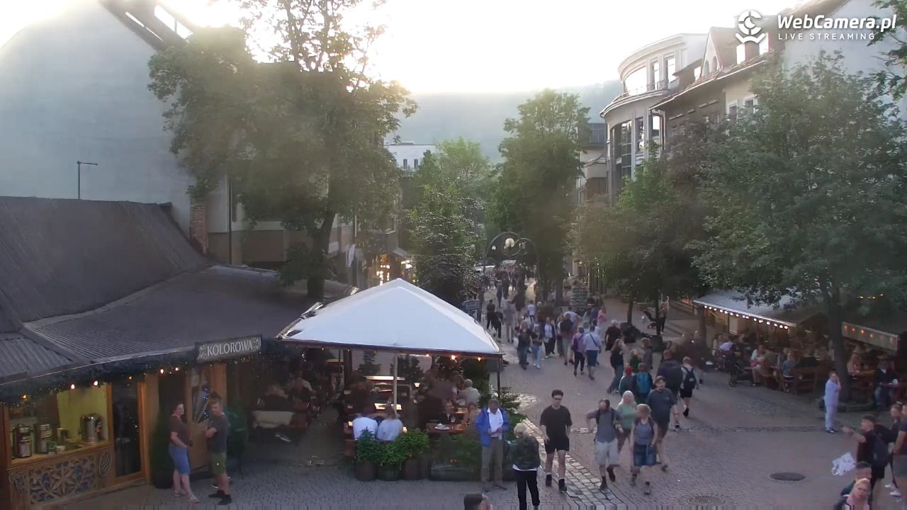 Zakopane - widok na deptak Krupówki NOWOŚĆ - 22 czerwiec 2026, 20:14