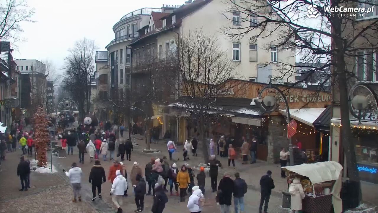 Zakopane - widok na deptak Krupówki NOWOŚĆ - 31 styczeń 2026, 13:52