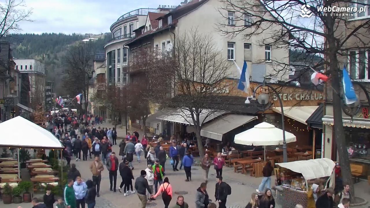 Zakopane - widok na deptak Krupówki NOWOŚĆ - 01 maj 2026, 12:58