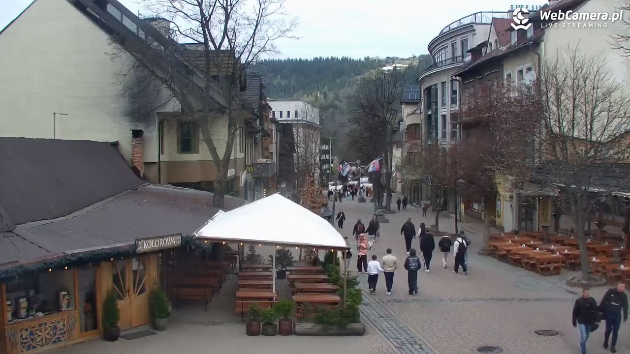 Zakopane - widok na deptak Krupówki NOWOŚĆ - 01 maj 2026, 09:47