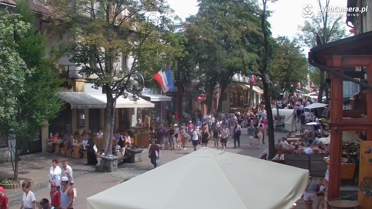Zakopane - widok na deptak Krupówki NOWOŚĆ - 17 sierpień 2026, 13:29