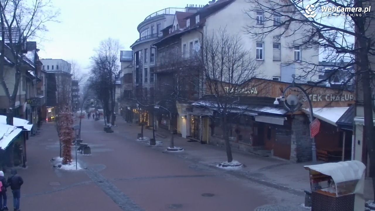 Zakopane - widok na deptak Krupówki NOWOŚĆ - 31 styczeń 2026, 08:48