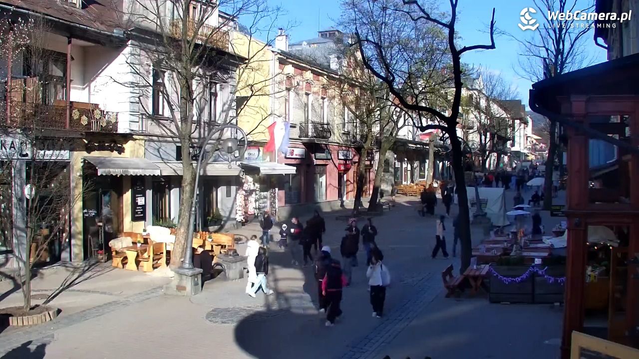 Zakopane - widok na deptak Krupówki NOWOŚĆ - 30 kwiecień 2026, 17:54