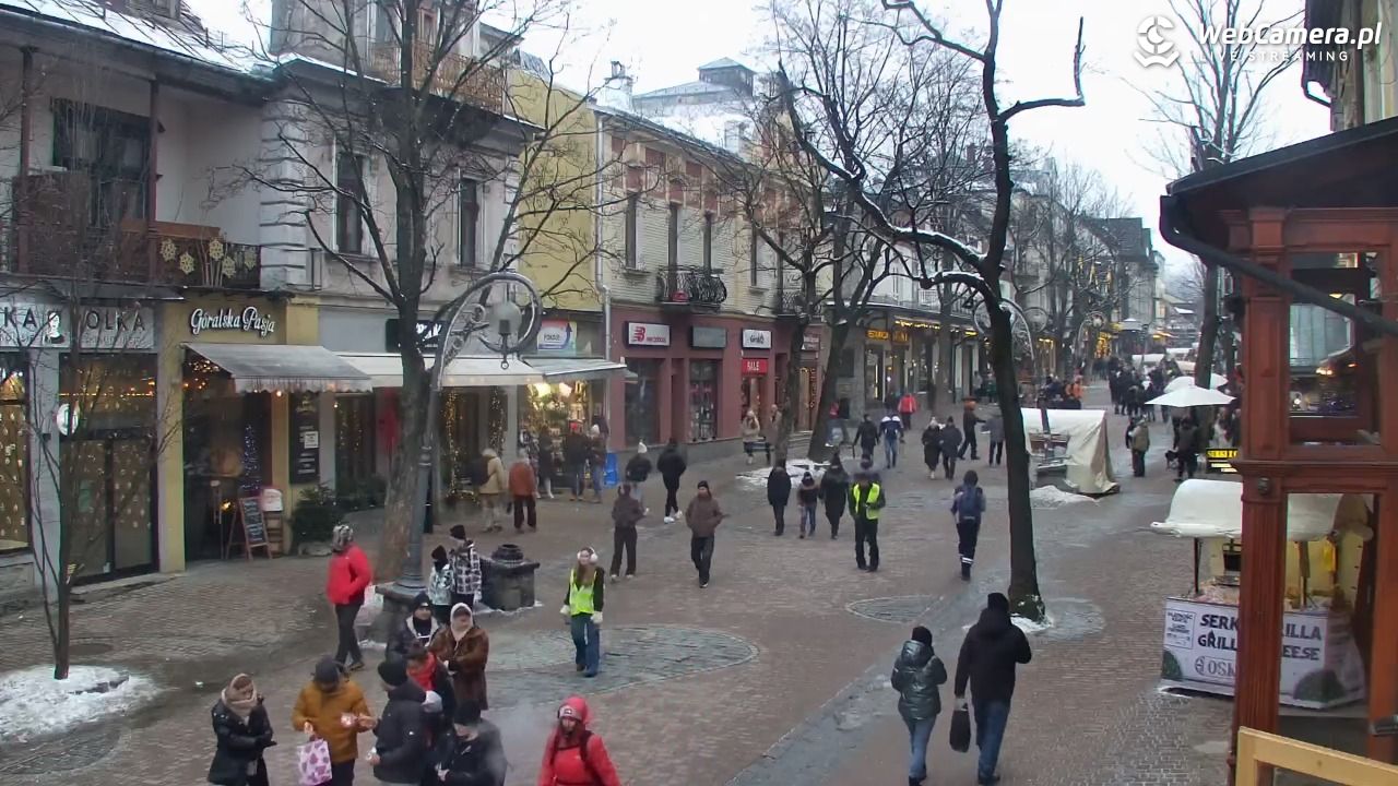 Zakopane - widok na deptak Krupówki NOWOŚĆ - 31 styczeń 2026, 14:53