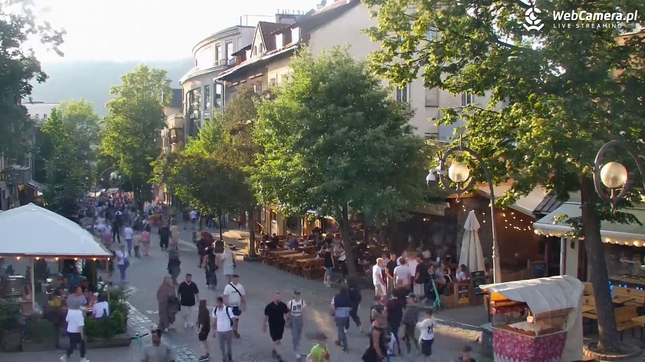 Zakopane - widok na deptak Krupówki NOWOŚĆ - 13 lipiec 2025, 19:16
