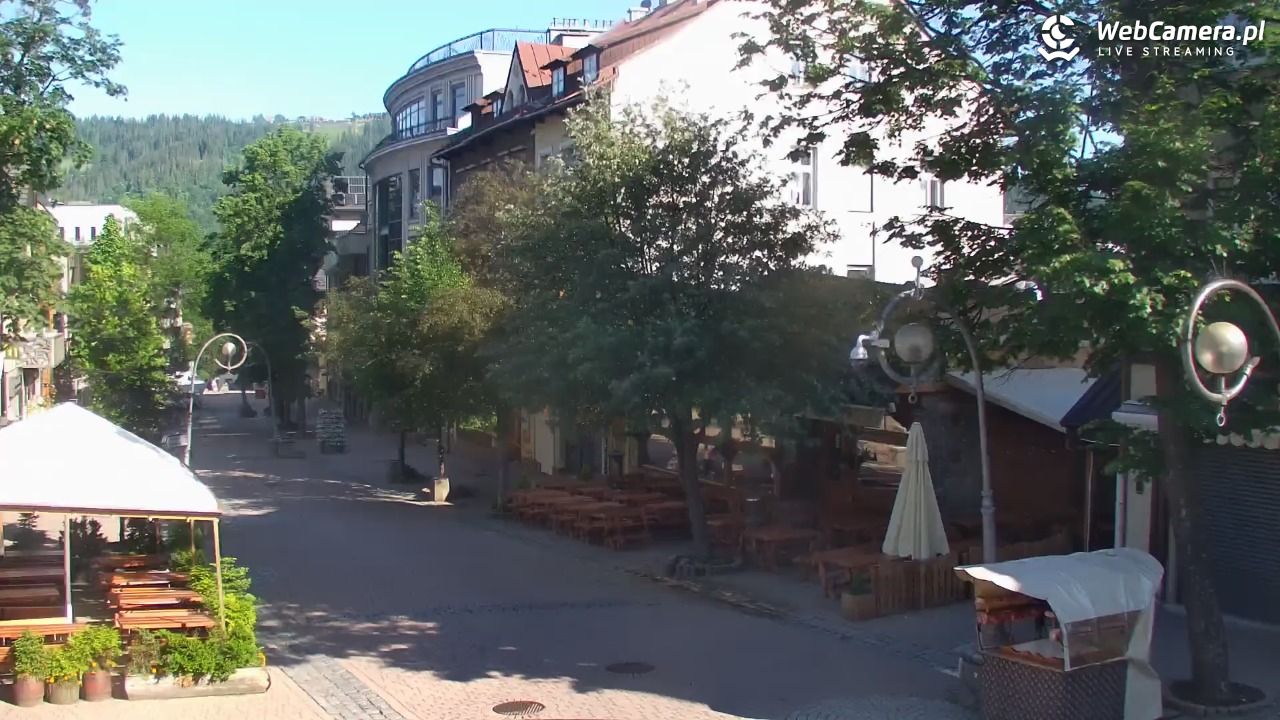 Zakopane - widok na deptak Krupówki NOWOŚĆ - 24 czerwiec 2026, 08:20