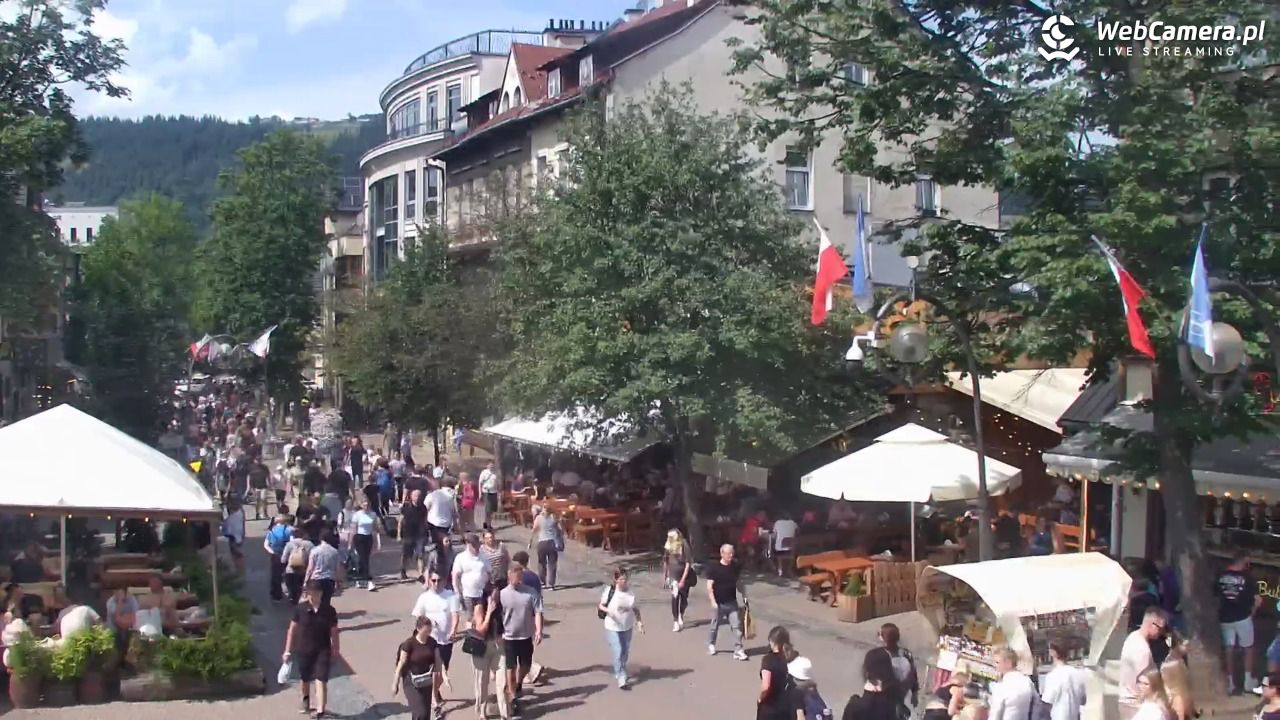 Zakopane - widok na deptak Krupówki NOWOŚĆ - 17 sierpień 2026, 13:35