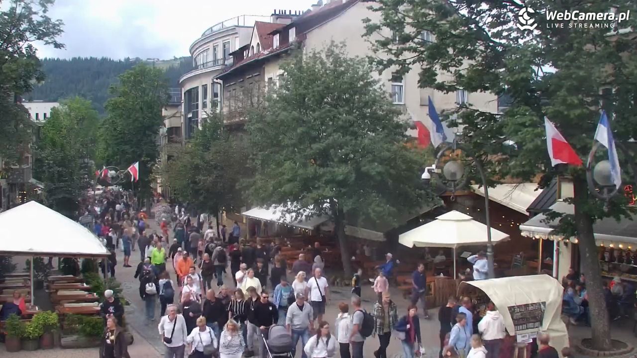 Zakopane - widok na deptak Krupówki NOWOŚĆ - 18 sierpień 2026, 14:44