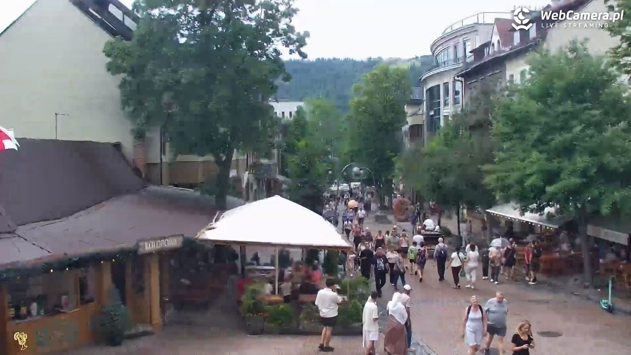 Zakopane - widok na deptak Krupówki NOWOŚĆ - 14 lipiec 2025, 15:30