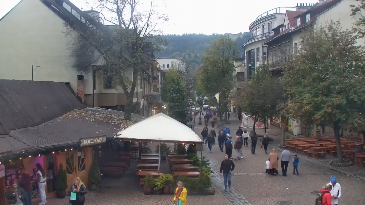 Zakopane - widok na deptak Krupówki NOWOŚĆ - 14 październik 2026, 12:56