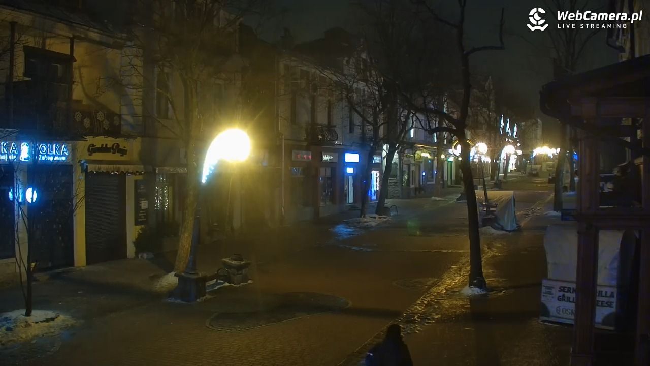 Zakopane - widok na deptak Krupówki NOWOŚĆ - 31 styczeń 2026, 05:10