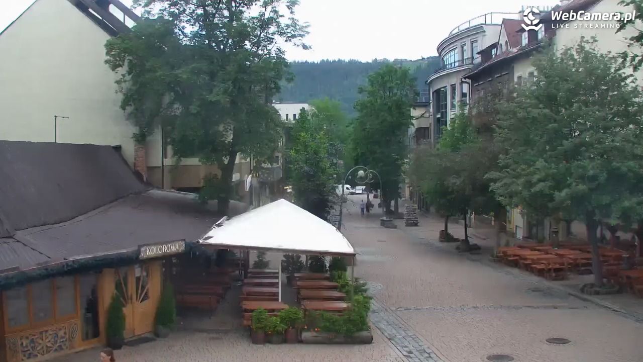 Zakopane - widok na deptak Krupówki NOWOŚĆ - 21 czerwiec 2026, 07:59
