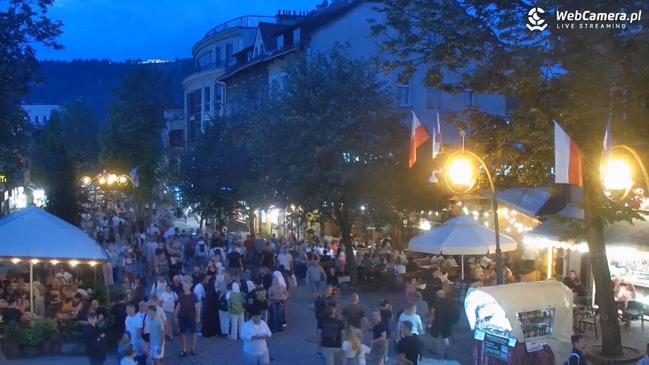 Zakopane - widok na deptak Krupówki NOWOŚĆ - 16 sierpień 2026, 20:13