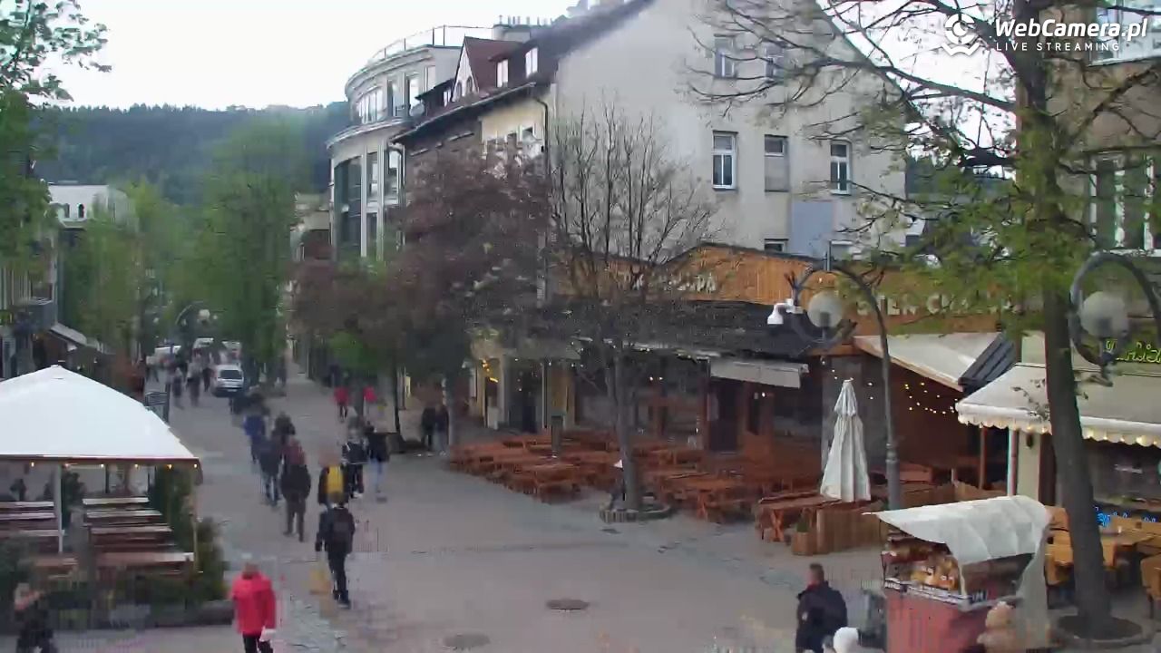 Zakopane - widok na deptak Krupówki NOWOŚĆ - 16 maj 2025, 15:56