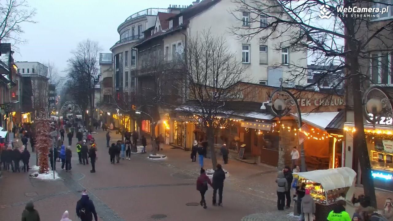 Zakopane - widok na deptak Krupówki NOWOŚĆ - 30 styczeń 2026, 16:18