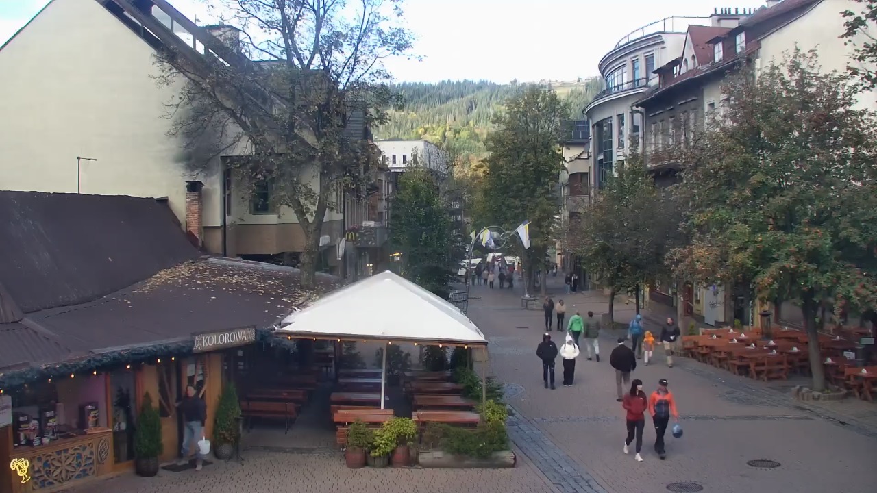Zakopane - widok na deptak Krupówki NOWOŚĆ - 12 październik 2026, 09:14