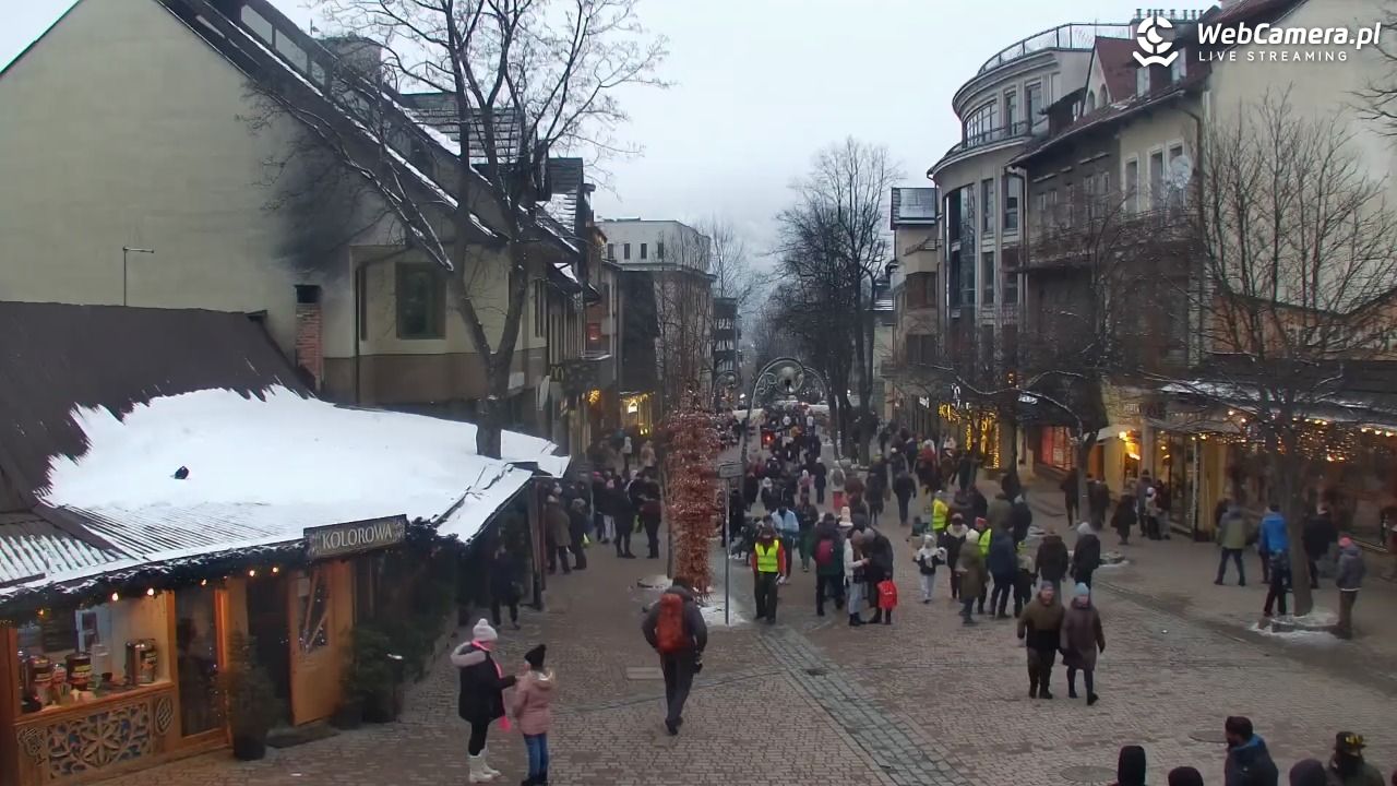 Zakopane - widok na deptak Krupówki NOWOŚĆ - 31 styczeń 2026, 15:53
