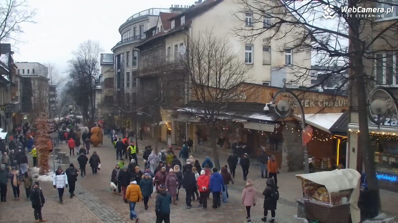 Zakopane - widok na deptak Krupówki NOWOŚĆ - 31 styczeń 2026, 14:24