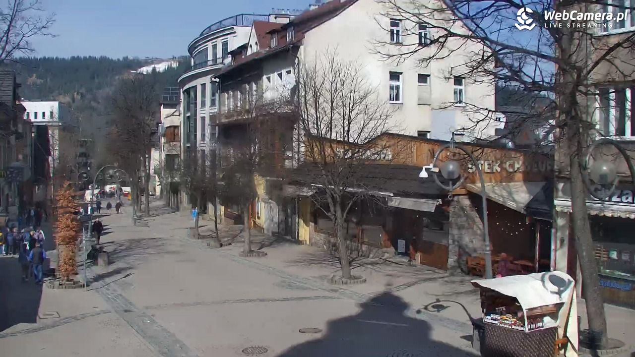 Zakopane - widok na deptak Krupówki NOWOŚĆ - 16 marzec 2026, 10:35