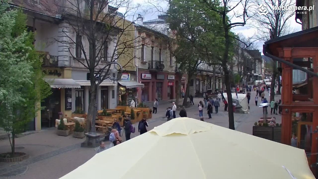 Zakopane - widok na deptak Krupówki NOWOŚĆ - 14 maj 2025, 12:42