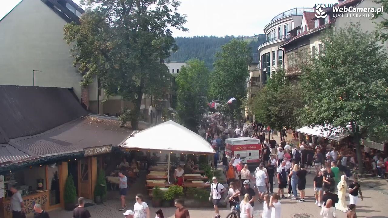 Zakopane - widok na deptak Krupówki NOWOŚĆ - 17 sierpień 2026, 15:11