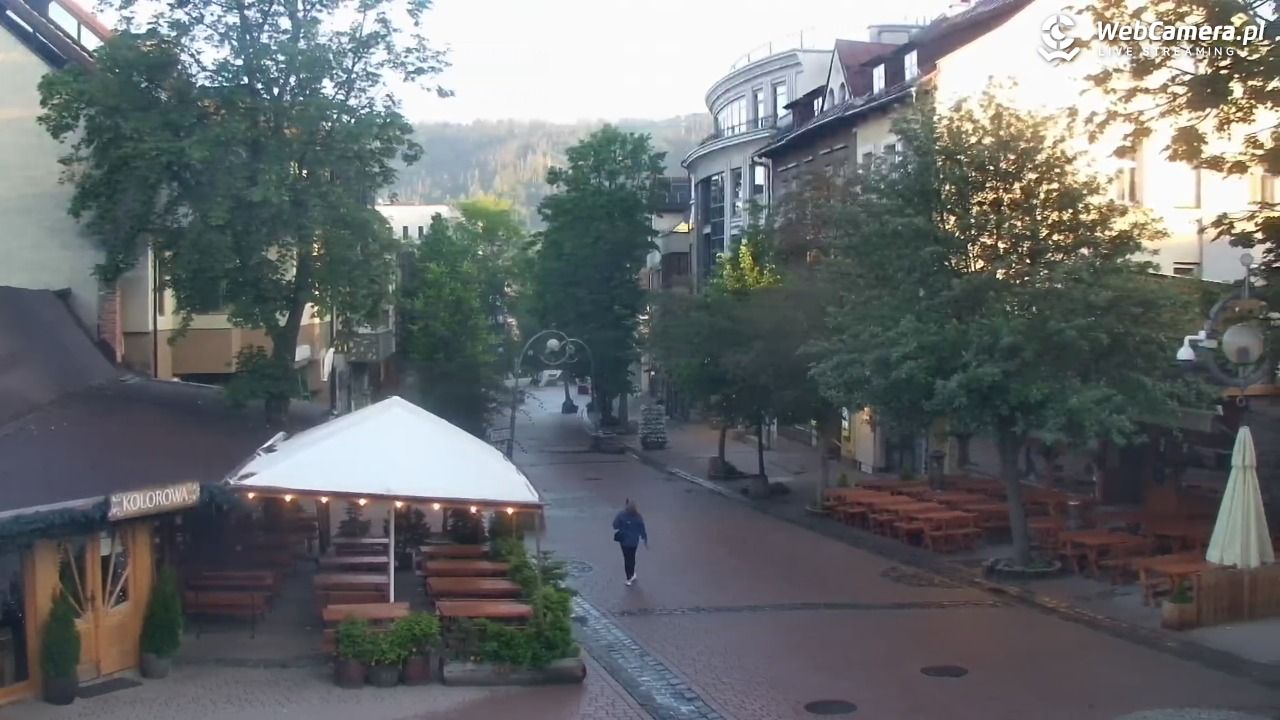 Zakopane - widok na deptak Krupówki NOWOŚĆ - 24 czerwiec 2026, 05:22