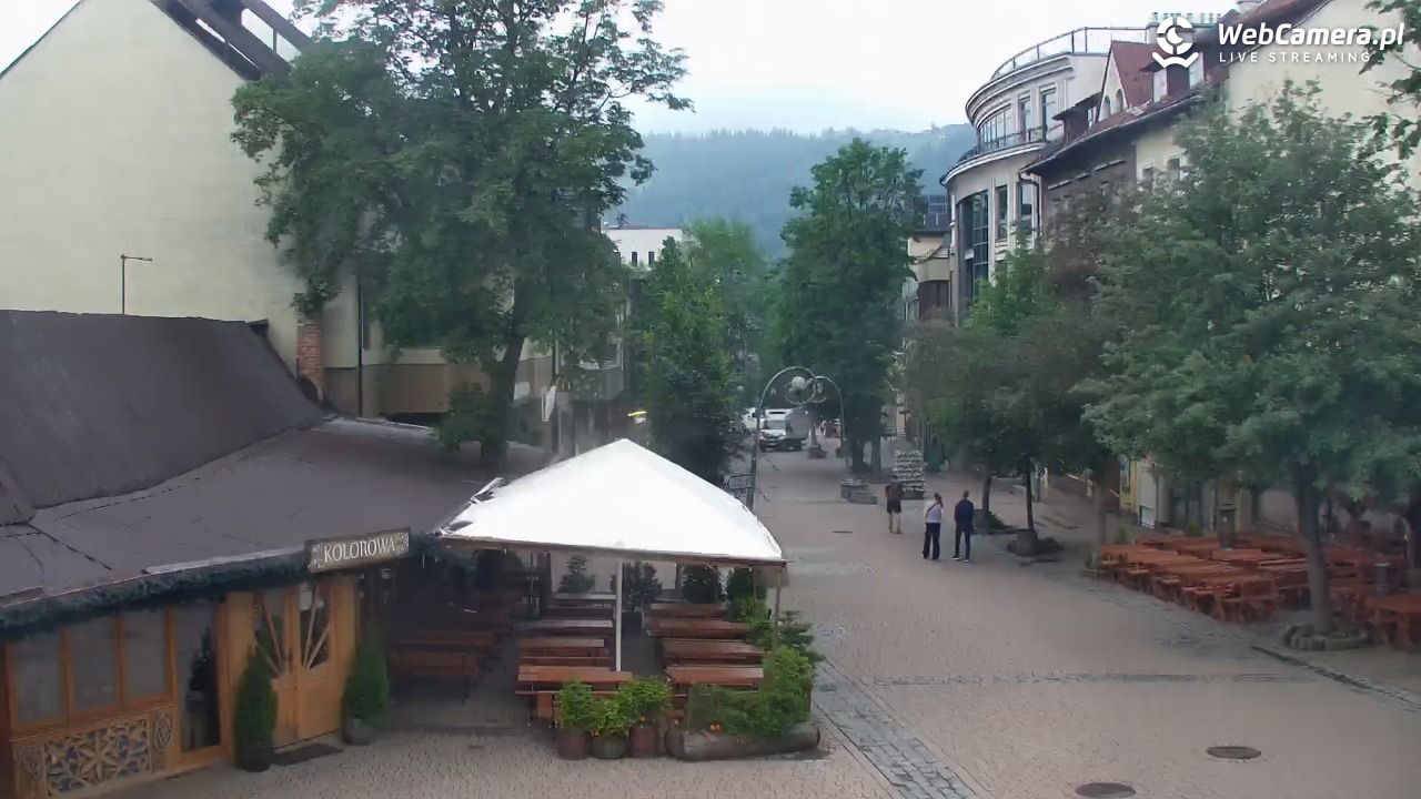 Zakopane - widok na deptak Krupówki NOWOŚĆ - 22 czerwiec 2026, 08:45