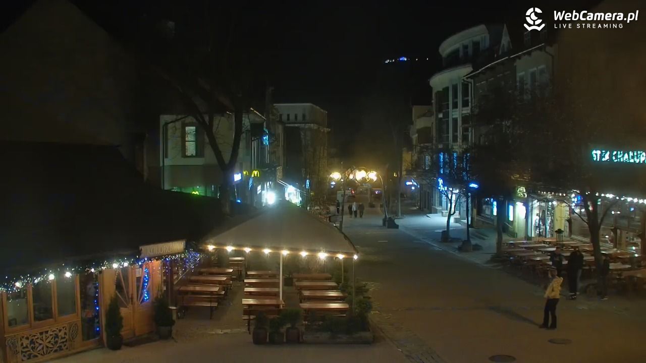 Zakopane - widok na deptak Krupówki NOWOŚĆ - 30 kwiecień 2026, 22:54