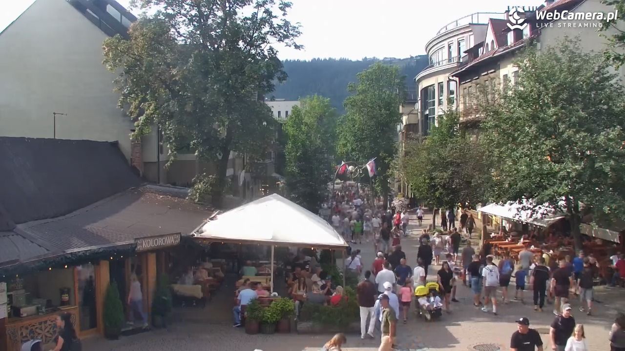 Zakopane - widok na deptak Krupówki NOWOŚĆ - 17 sierpień 2026, 15:59