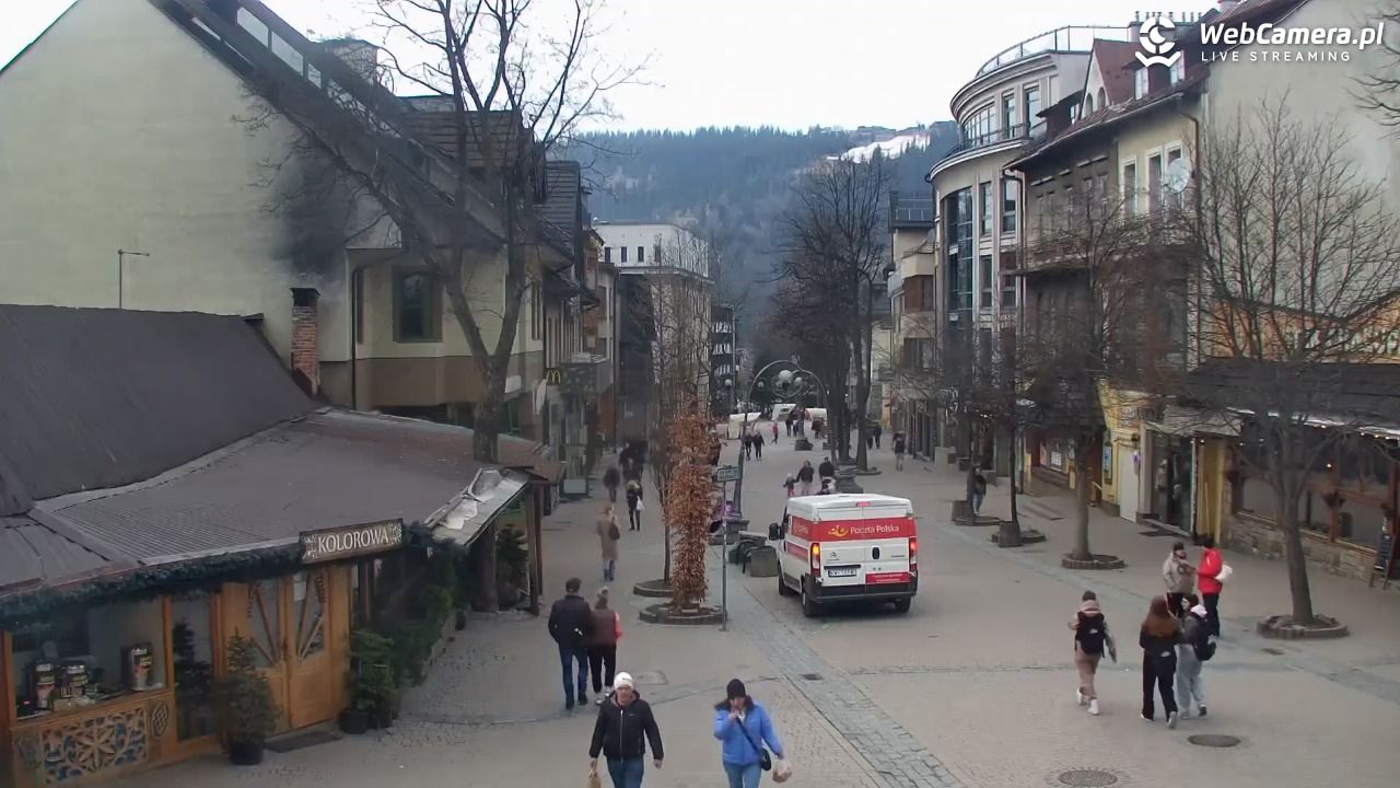 Zakopane - widok na deptak Krupówki NOWOŚĆ - 16 marzec 2026, 14:38